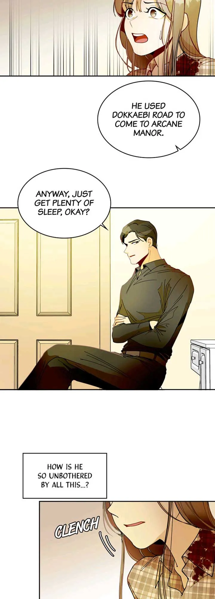 Her Peculiar Visitor Chapter 17 - page 17