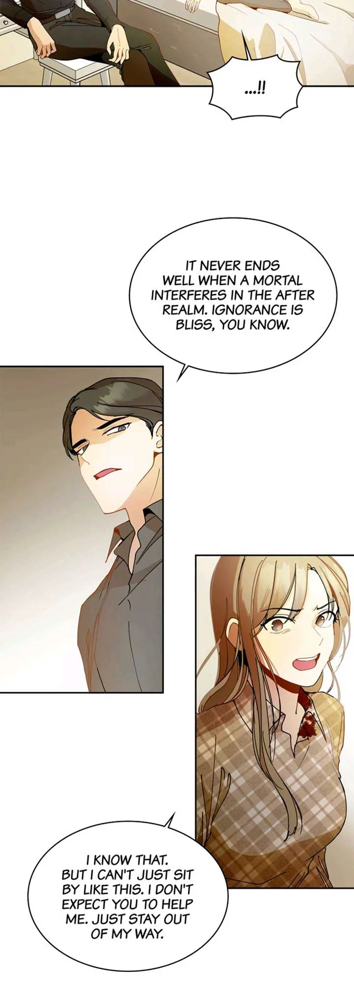 Her Peculiar Visitor Chapter 17 - page 21