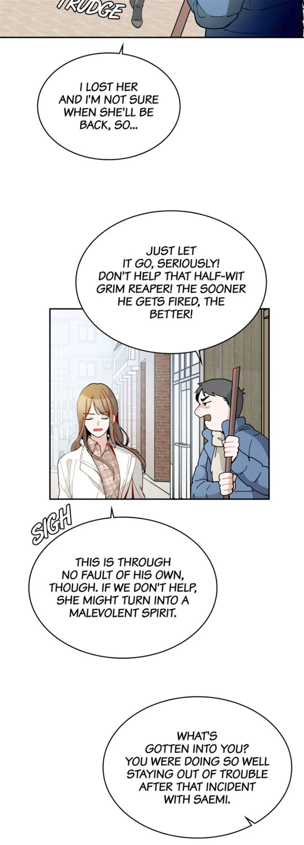 Her Peculiar Visitor Chapter 15 - page 10