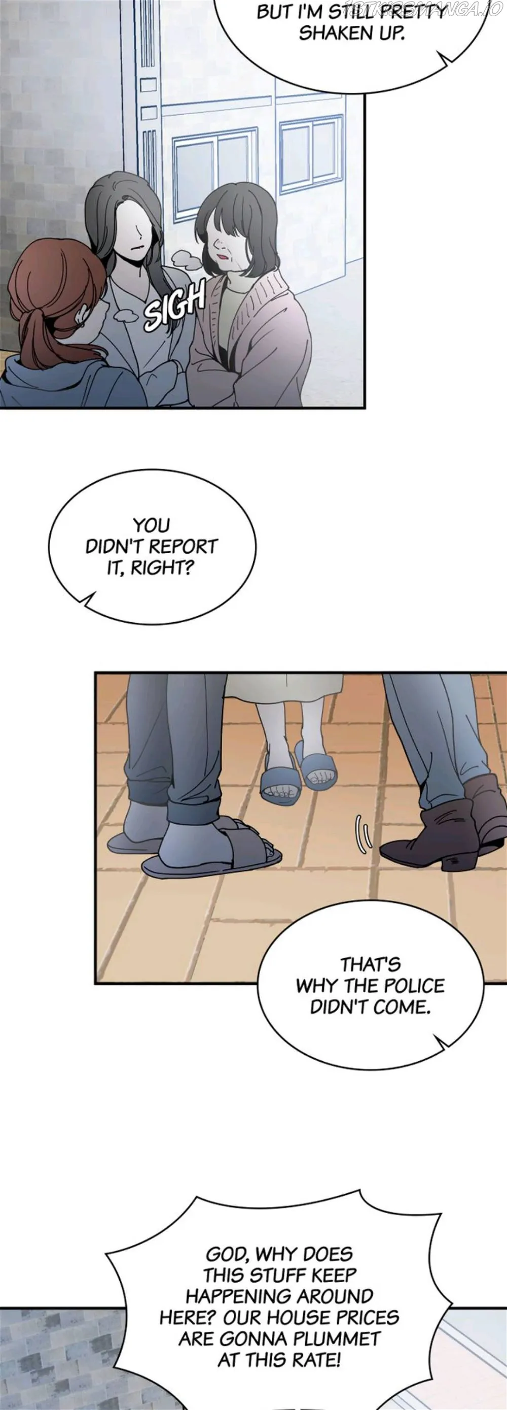 Her Peculiar Visitor Chapter 14 - page 18