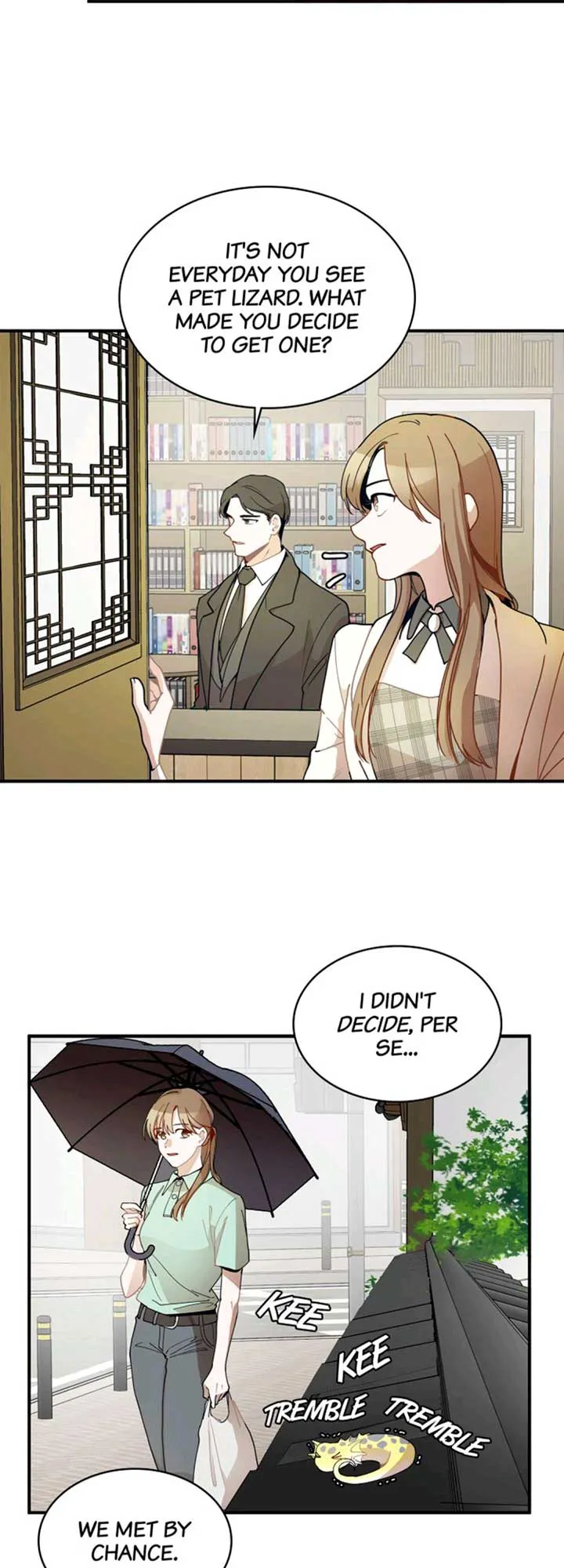 Her Peculiar Visitor Chapter 13 - page 21