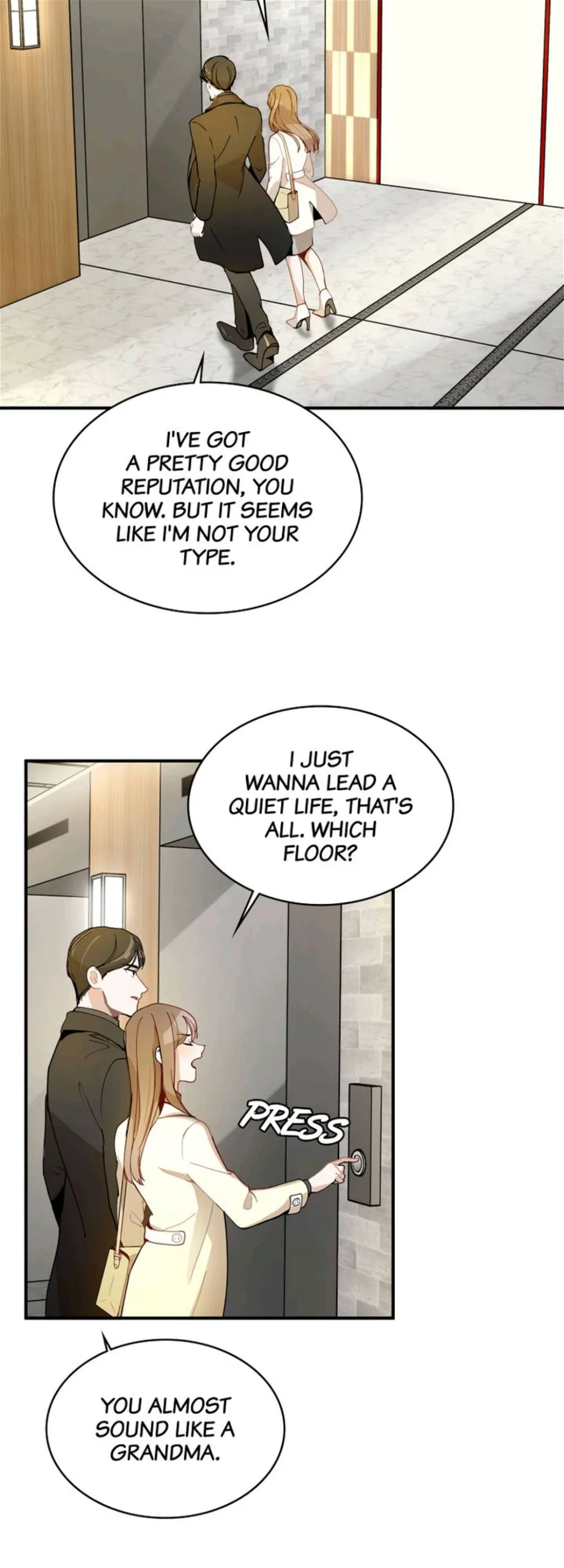 Her Peculiar Visitor Chapter 12 - page 22