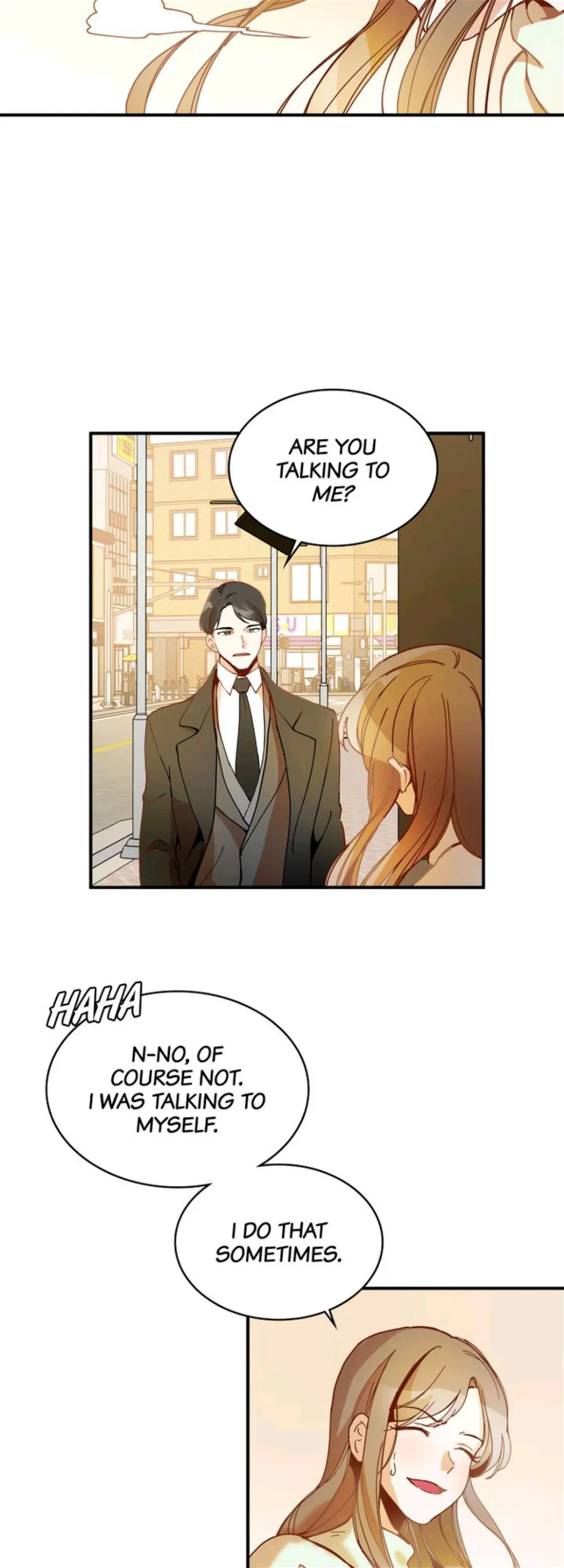 Her Peculiar Visitor Chapter 12 - page 6
