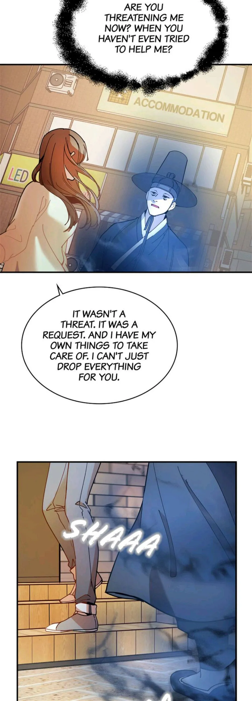 Her Peculiar Visitor Chapter 11 - page 35