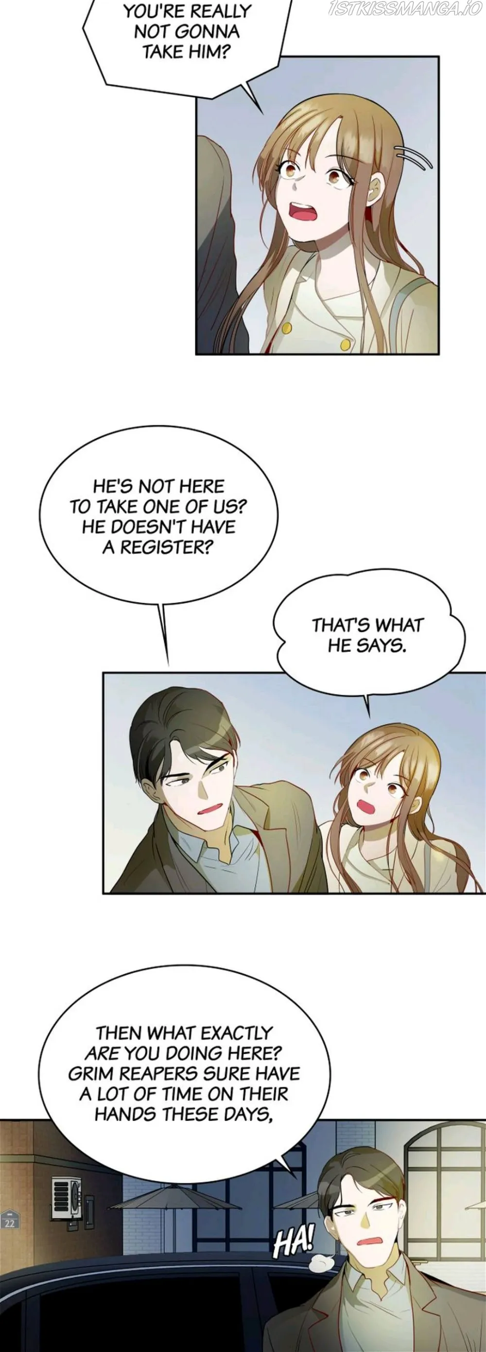 Her Peculiar Visitor Chapter 27 - page 7