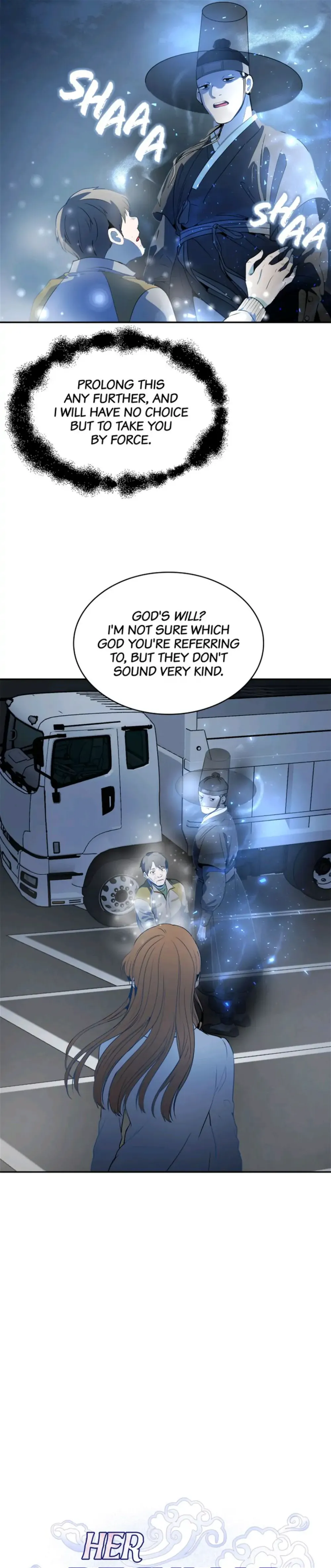 Her Peculiar Visitor Chapter 30 - page 4