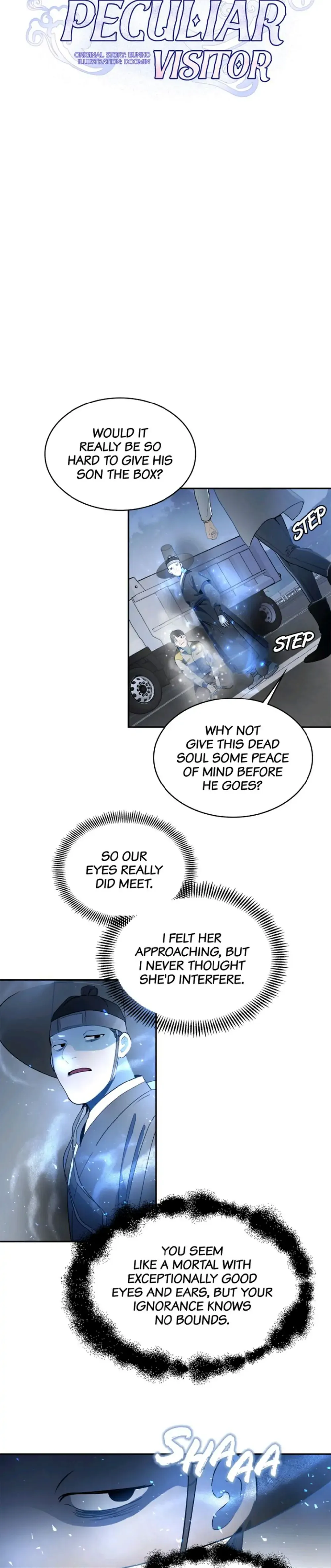 Her Peculiar Visitor Chapter 30 - page 5