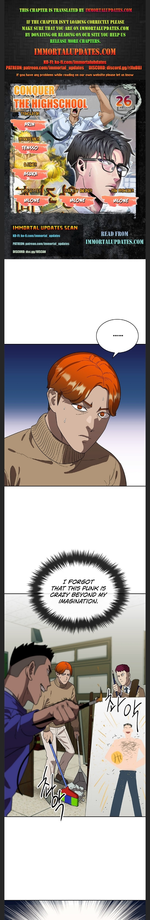 Conquer The Throne Highschool chapter 26 - page 1