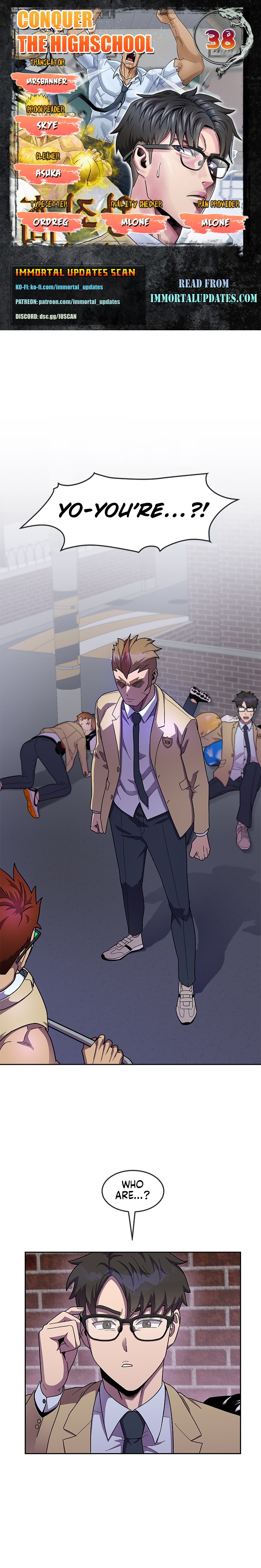 Conquer The Throne Highschool Chapter 38 - page 1