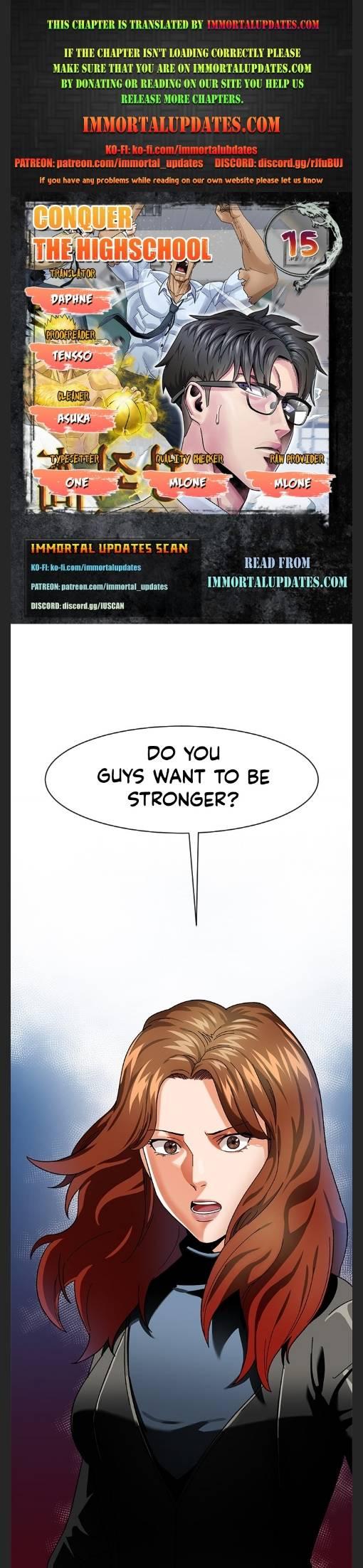 Conquer The Throne Highschool chapter 15 - page 1