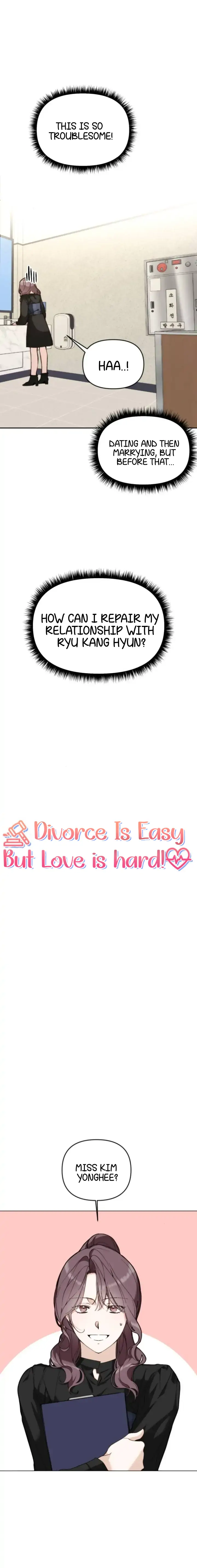 Divorce Is Easy, But Love Is Hard Chapter 7 - page 3