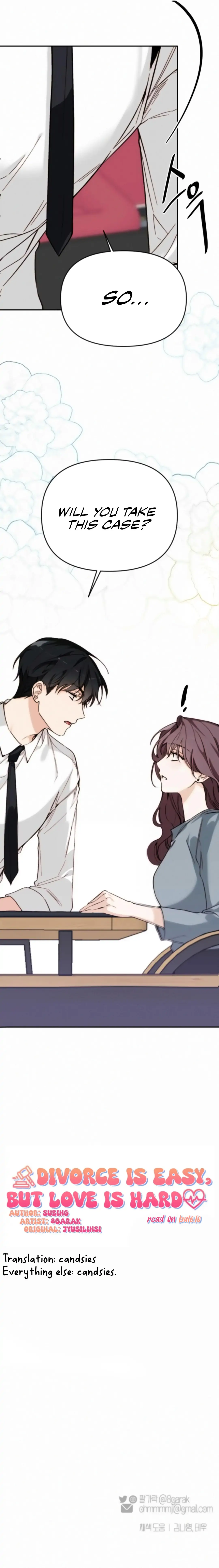 Divorce Is Easy, But Love Is Hard Chapter 17 - page 17