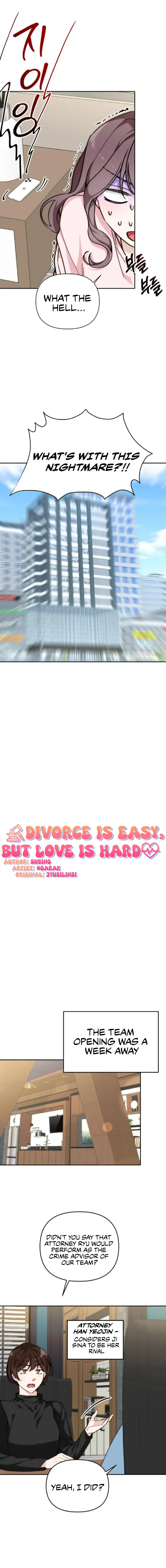 Divorce Is Easy, But Love Is Hard Chapter 13 - page 13