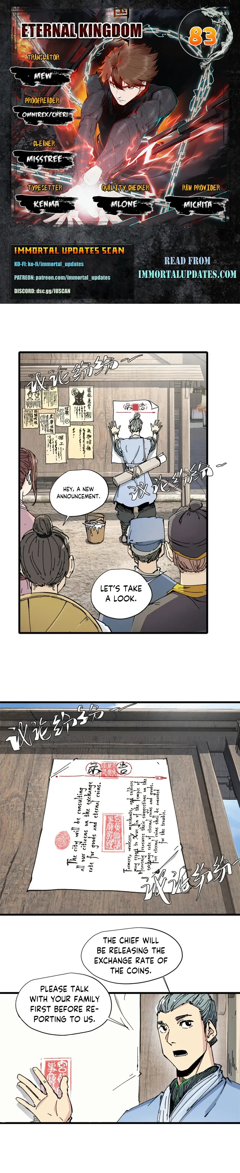 Eternal Kingdom Chapter 83 - page 1
