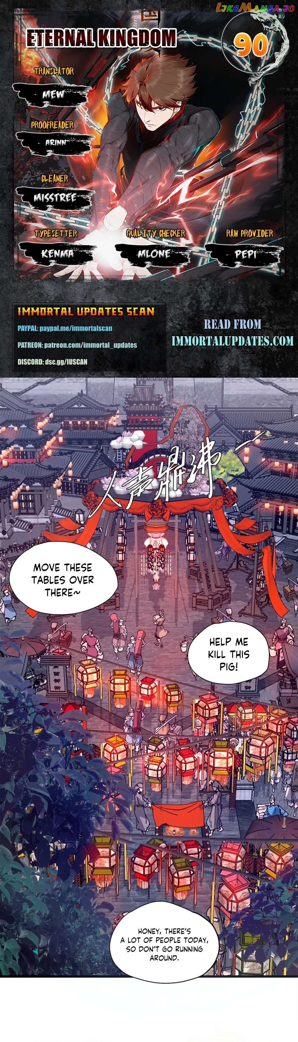 Eternal Kingdom Chapter 90 - page 1