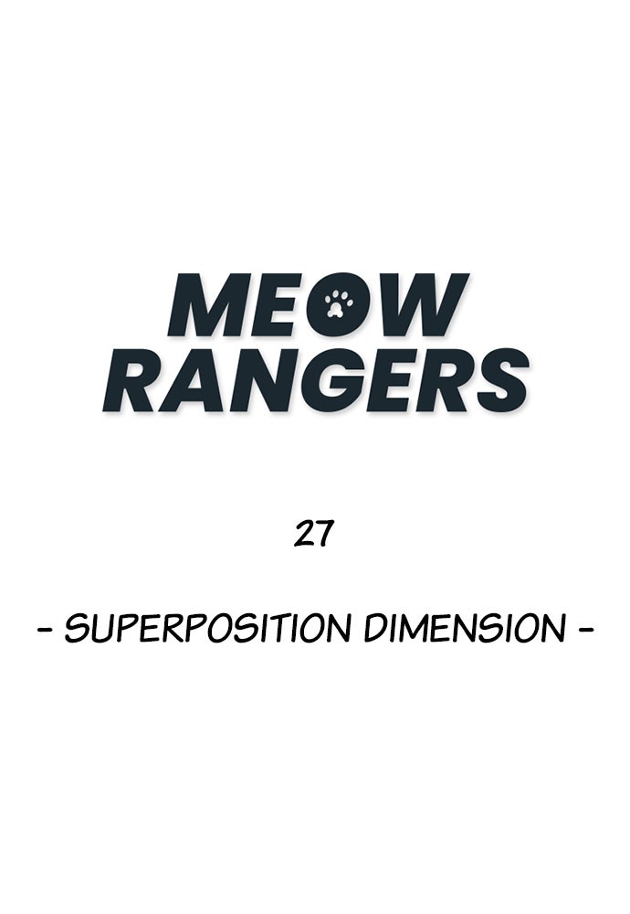 Meow Rangers Chapter 27 - page 1