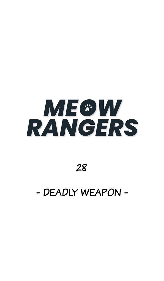 Meow Rangers Chapter 28 - page 1