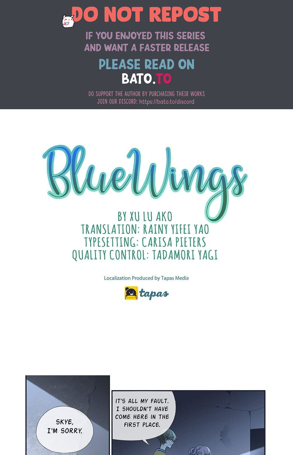 Blue Wings chapter 403 - page 1
