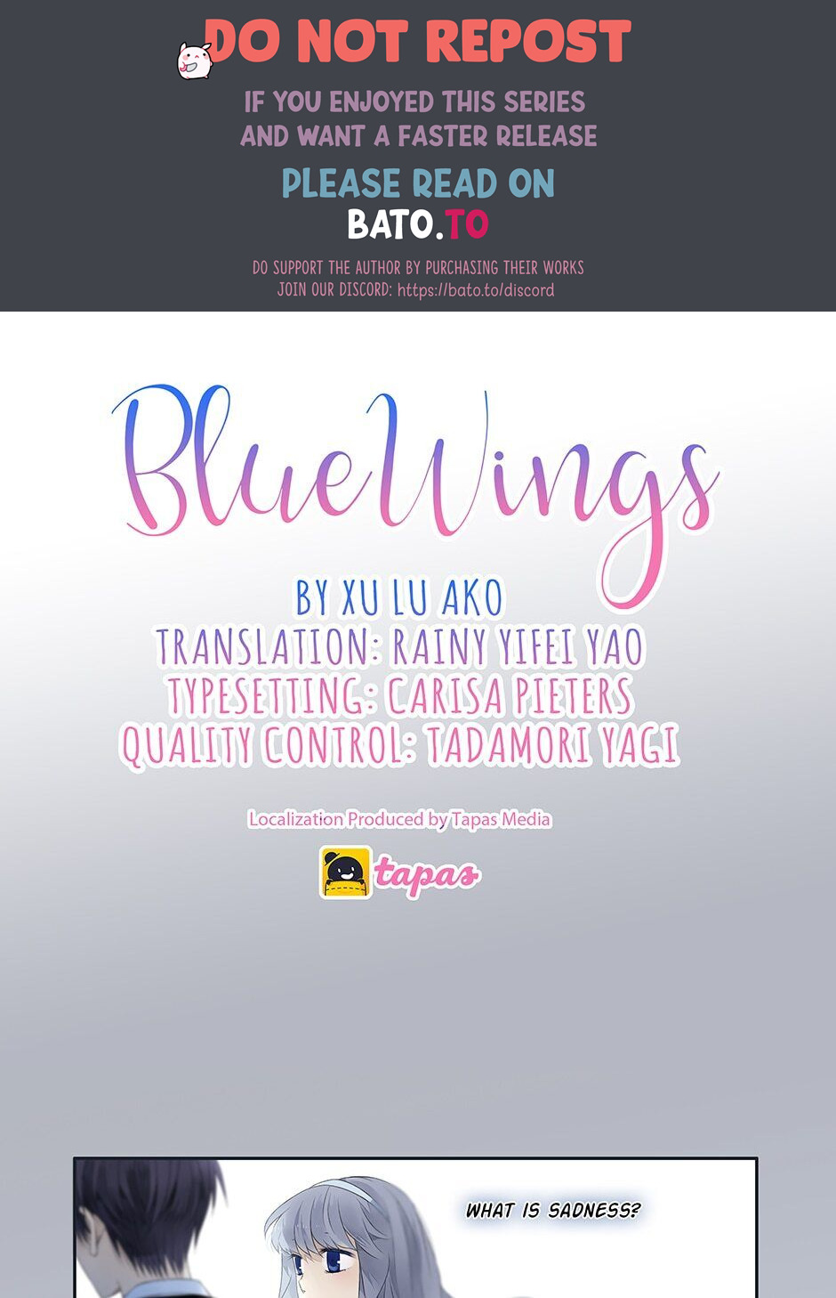 Blue Wings chapter 395 - page 1