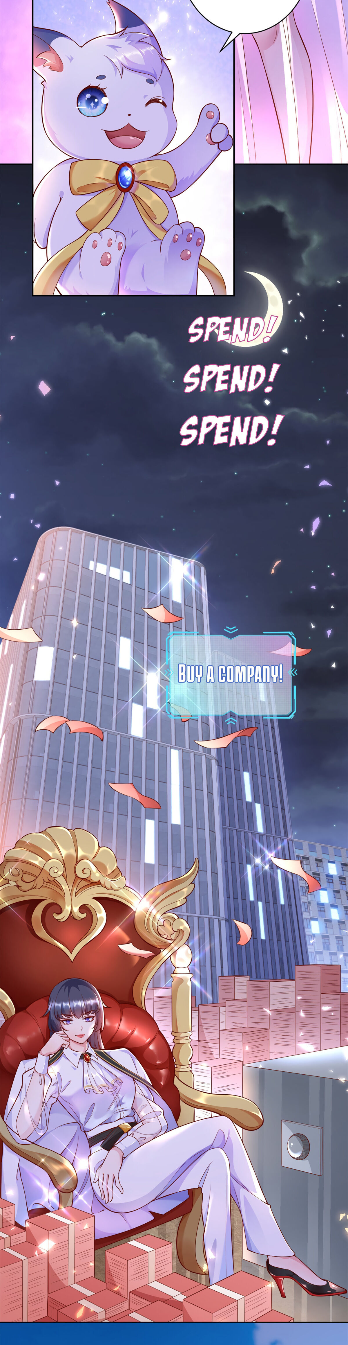 Becoming a Big Boss Starts with Spending Money Chapter 0.1 - page 5