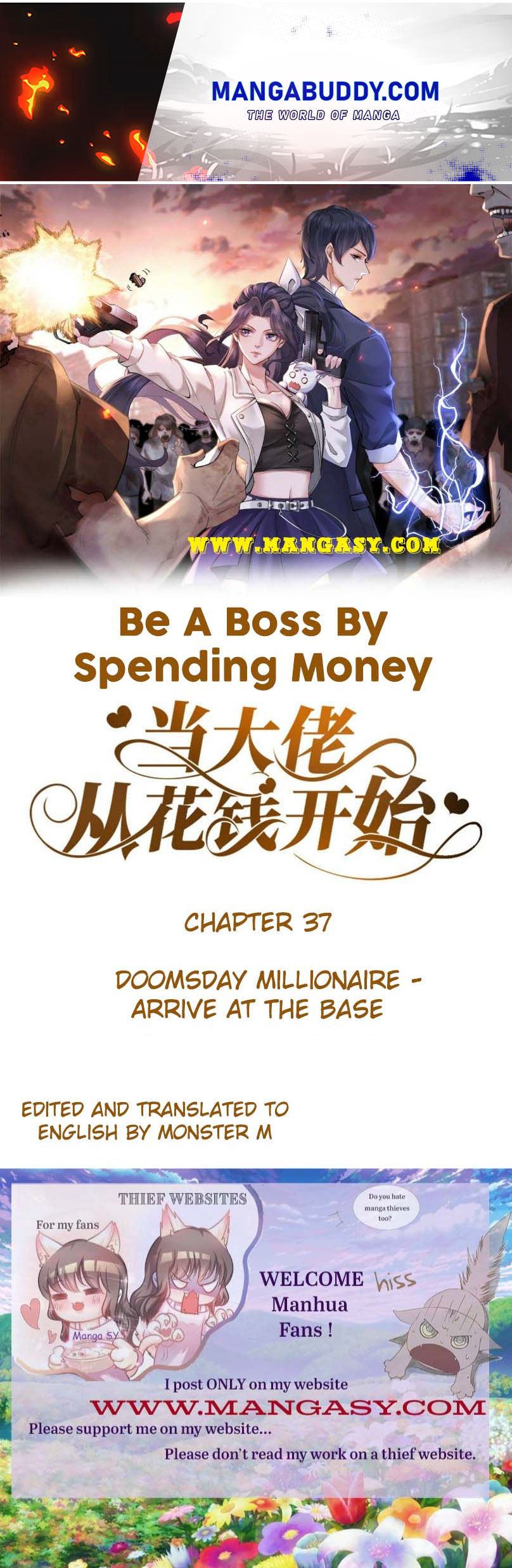 Becoming a Big Boss Starts with Spending Money Chapter 37 - page 1