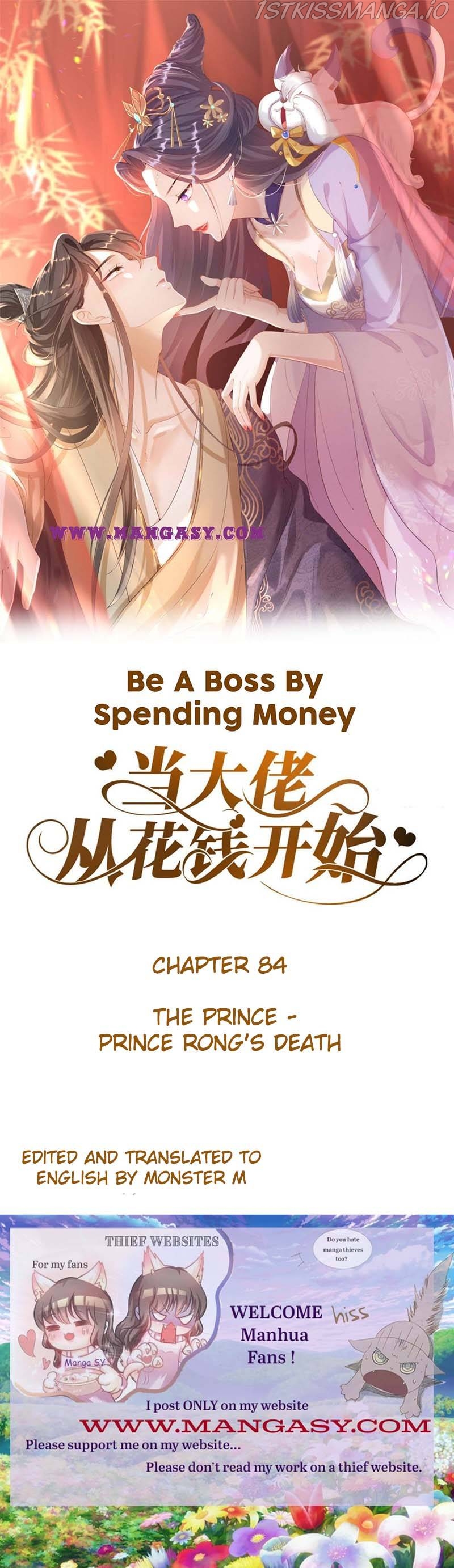Becoming a Big Boss Starts with Spending Money Chapter 84 - page 1