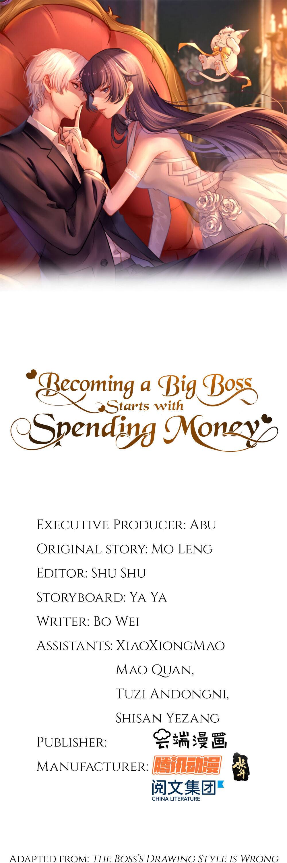 Becoming a Big Boss Starts with Spending Money Chapter 7 - page 3