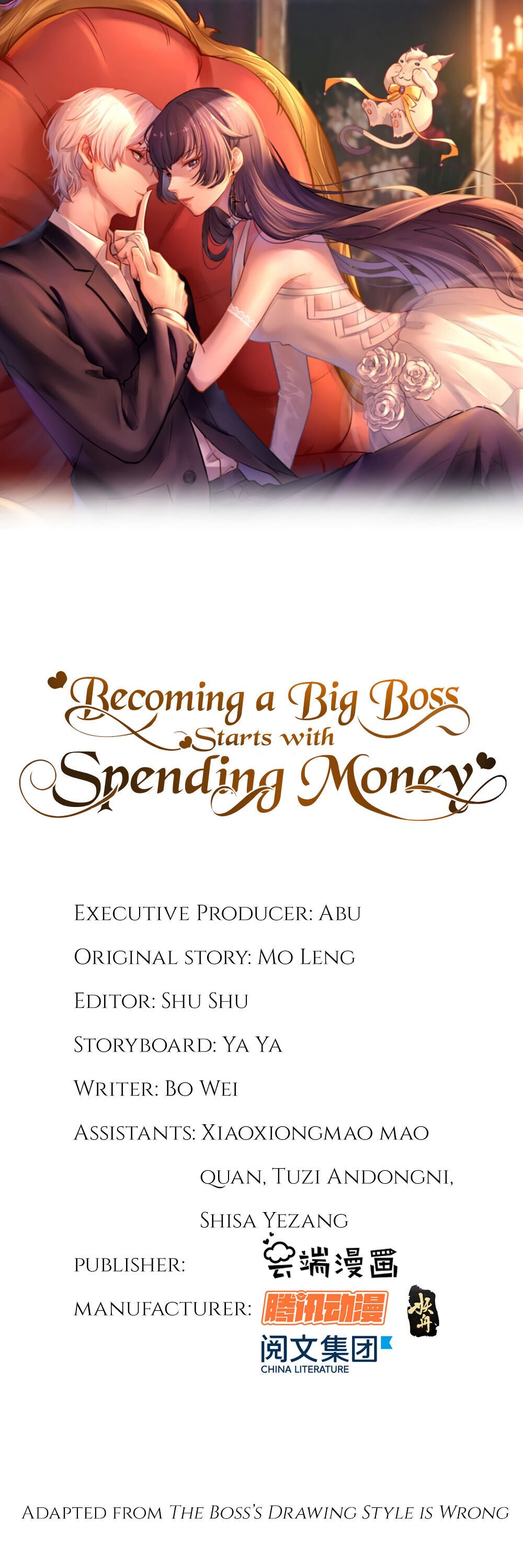 Becoming a Big Boss Starts with Spending Money Chapter 1 - page 3