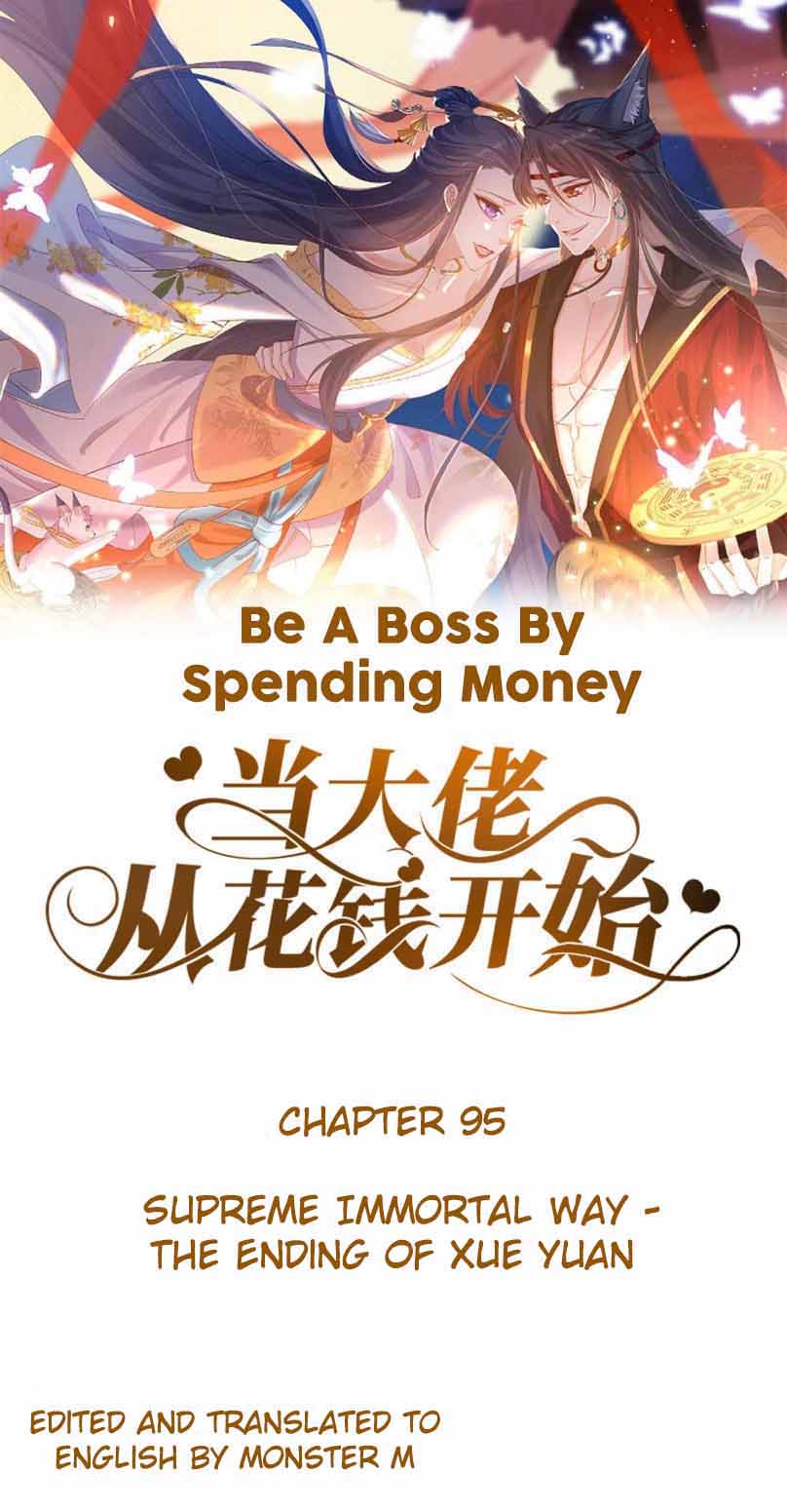 Becoming a Big Boss Starts with Spending Money Chapter 95 - page 1