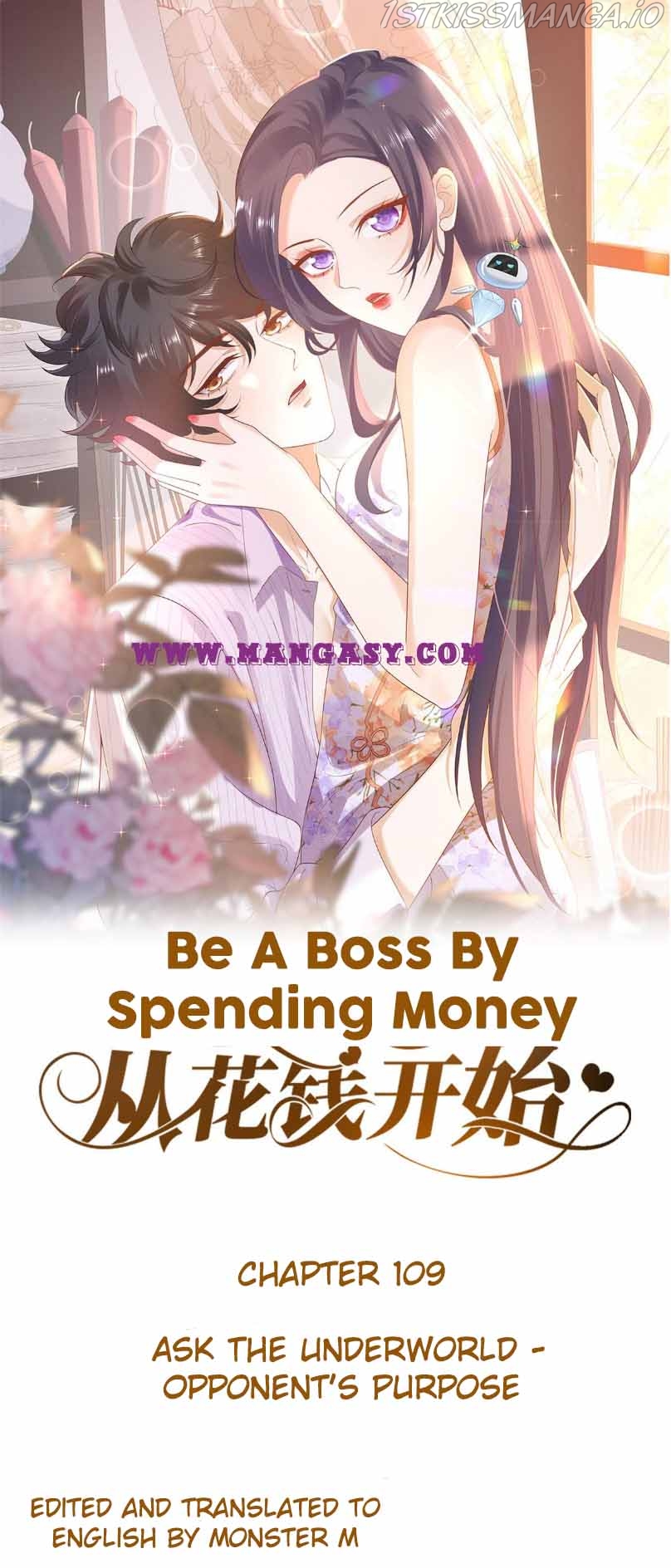 Becoming a Big Boss Starts with Spending Money Chapter 109 - page 1