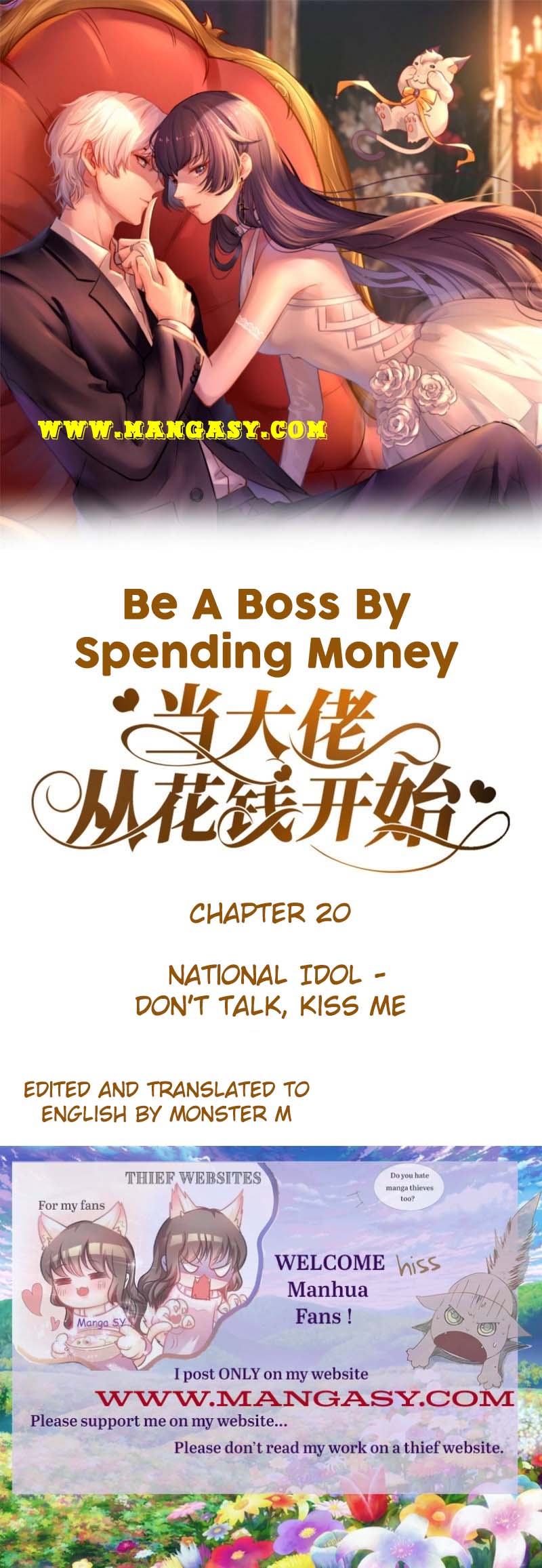 Becoming a Big Boss Starts with Spending Money Chapter 20 - page 1