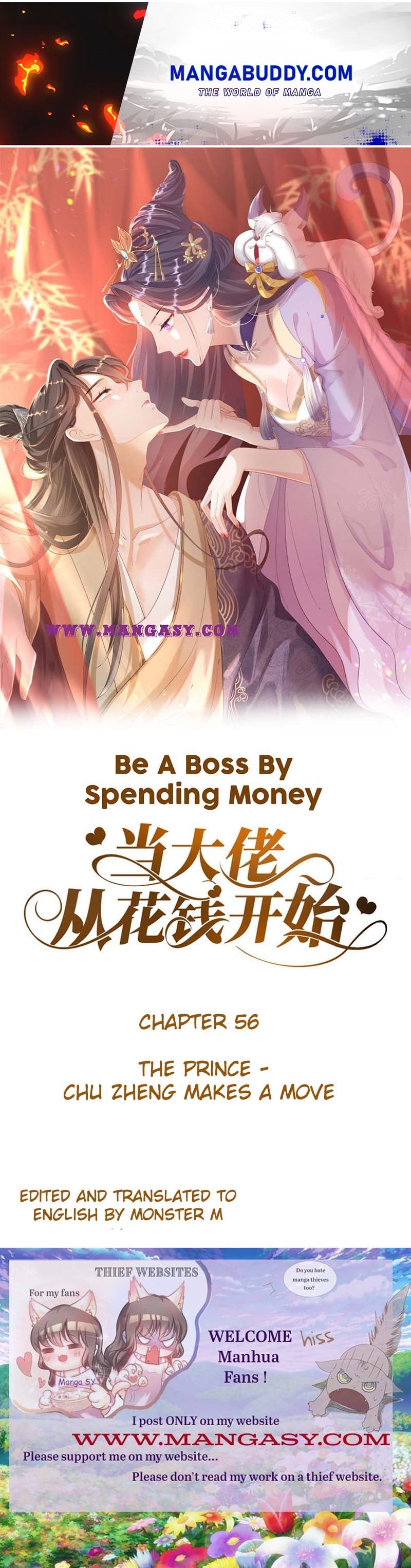 Becoming a Big Boss Starts with Spending Money Chapter 56 - page 1