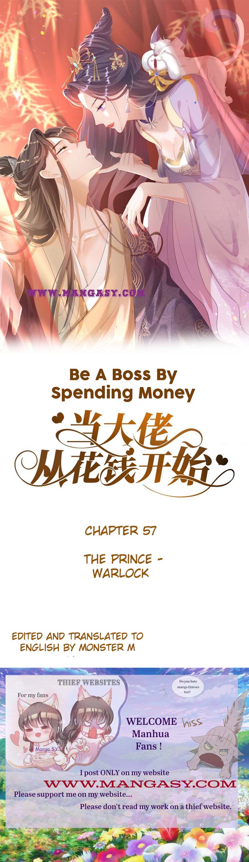 Becoming a Big Boss Starts with Spending Money Chapter 57 - page 1