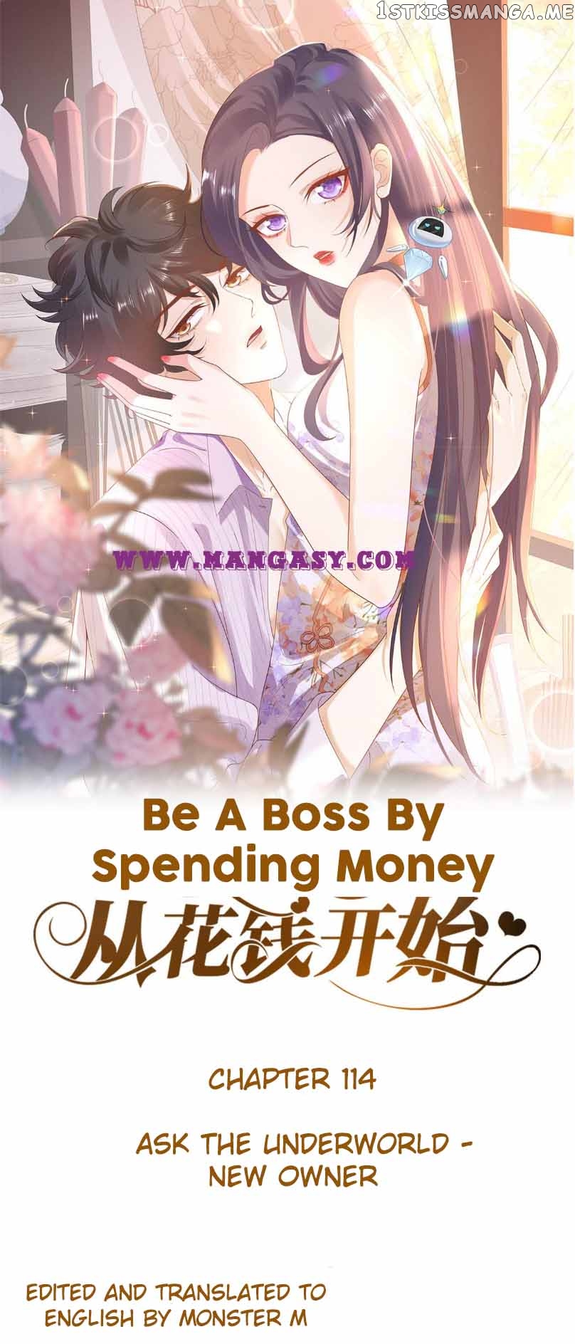 Becoming a Big Boss Starts with Spending Money Chapter 114 - page 1
