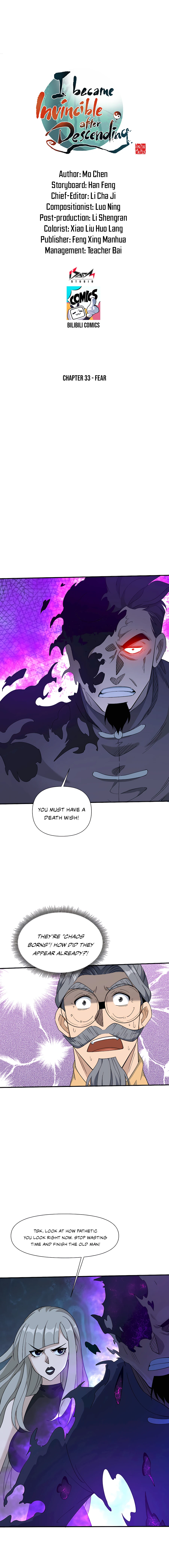 Descending The Mountain As Invincible Chapter 33 - page 1