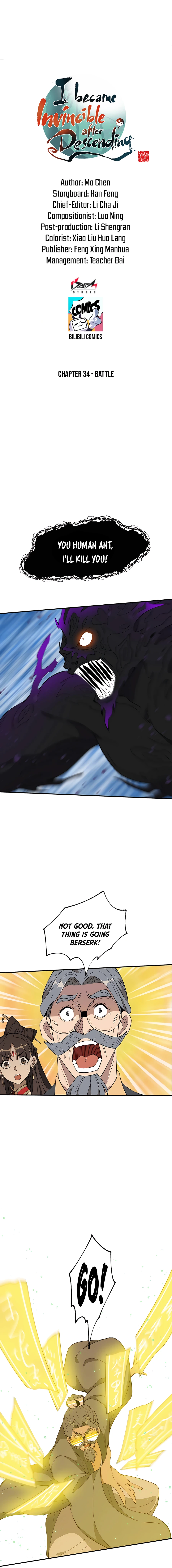 Descending The Mountain As Invincible Chapter 34 - page 2