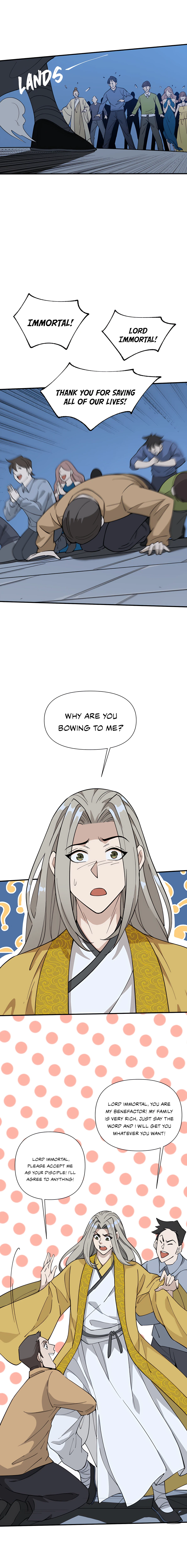 Descending The Mountain As Invincible Chapter 36 - page 8