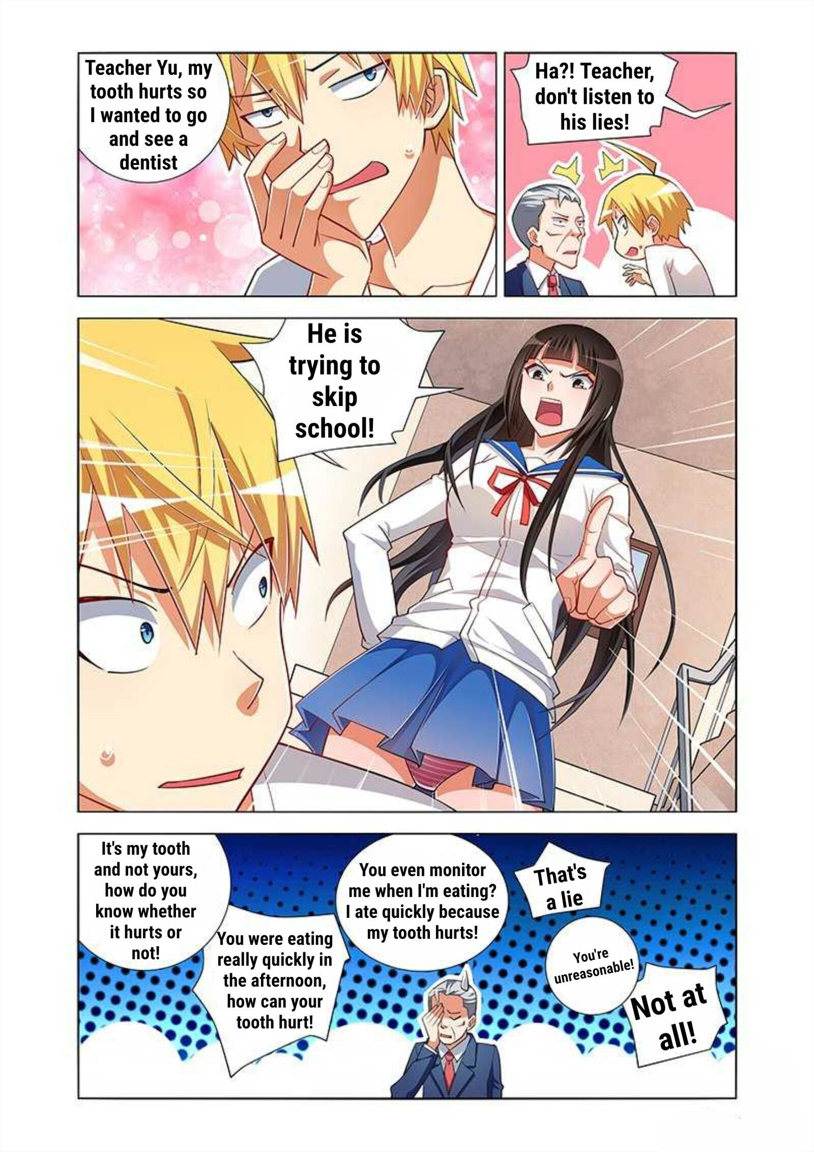 I Won’t Get Bullied By Girls Chapter 12 - page 17