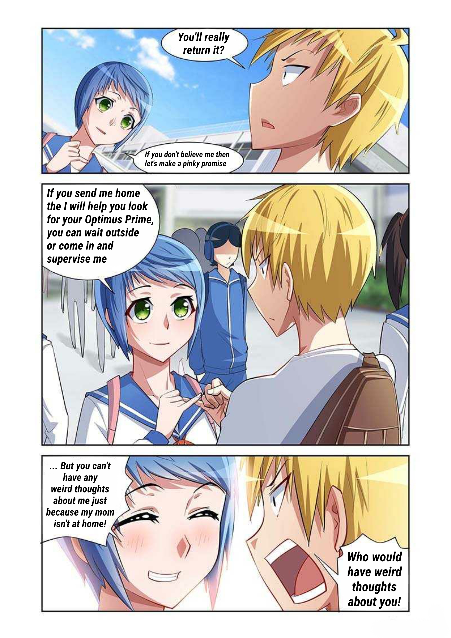 I Won’t Get Bullied By Girls Chapter 9 - page 10