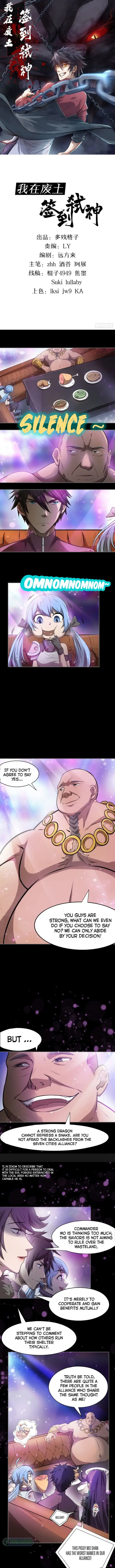 I signed Killing God in the Wasteland Chapter 69 - page 1