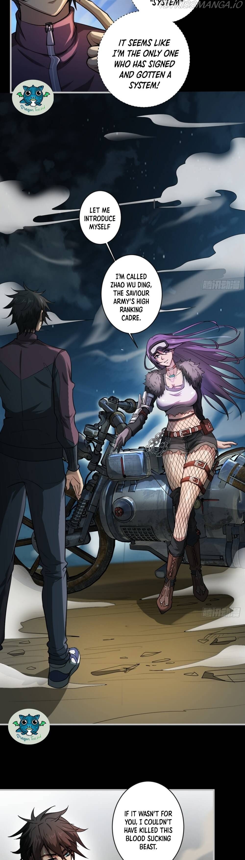 I signed Killing God in the Wasteland Chapter 9 - page 4