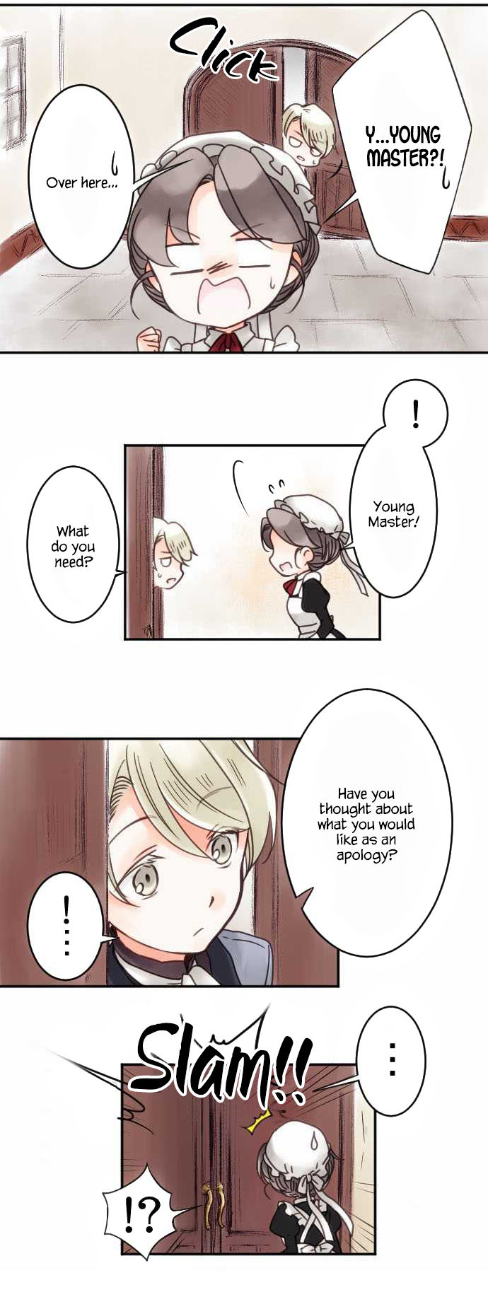 The Young Master and The Maid Chapter 8 - page 12