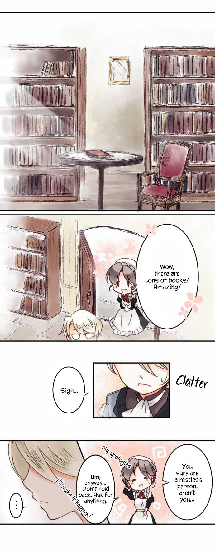The Young Master and The Maid Chapter 8 - page 14