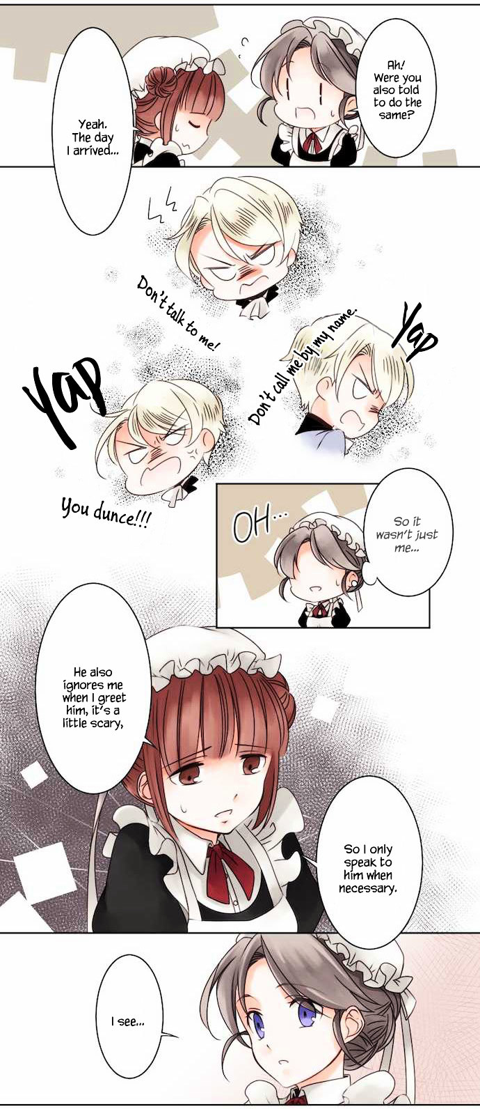 The Young Master and The Maid Chapter 2 - page 8