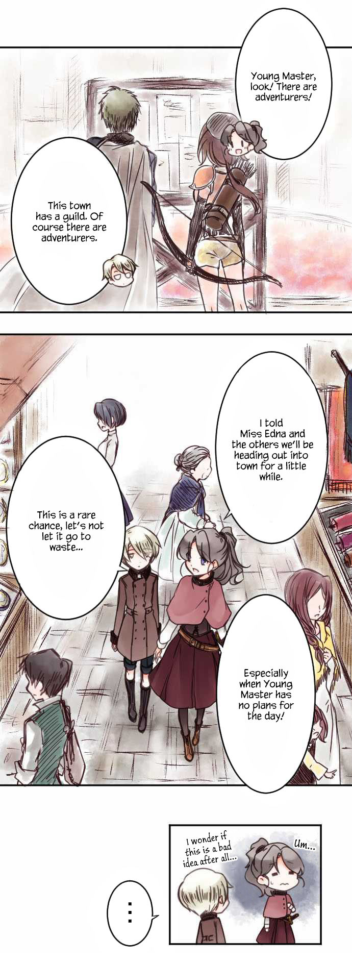 The Young Master and The Maid Chapter 9 - page 8