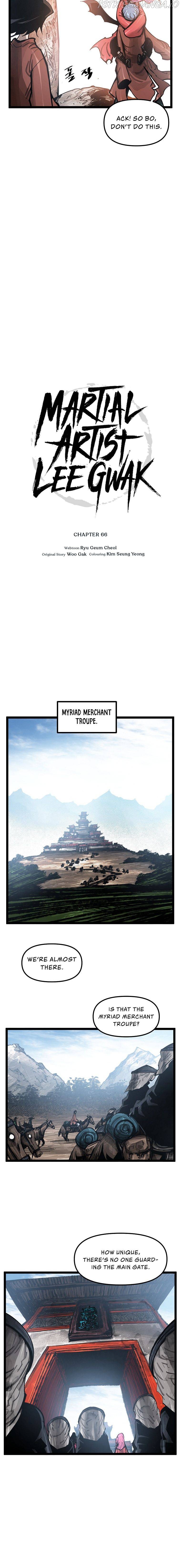 Martial Artist Lee Gwak Chapter 66 - page 6