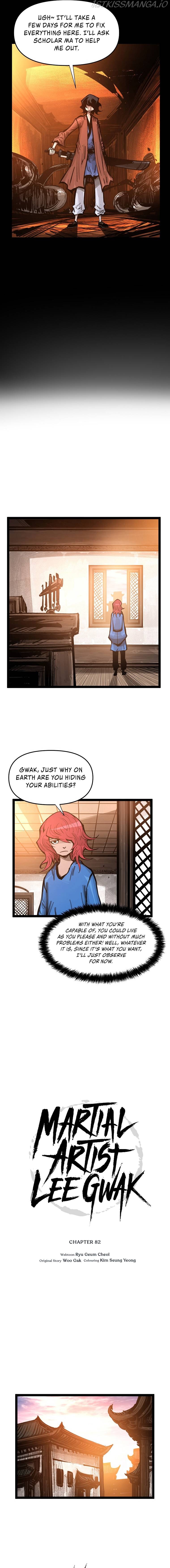 Martial Artist Lee Gwak Chapter 82 - page 3