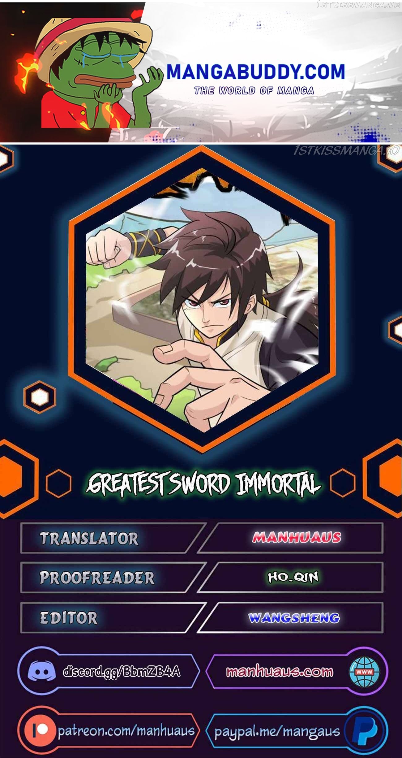 Greatest Sword Immortal chapter 195.8 - page 1