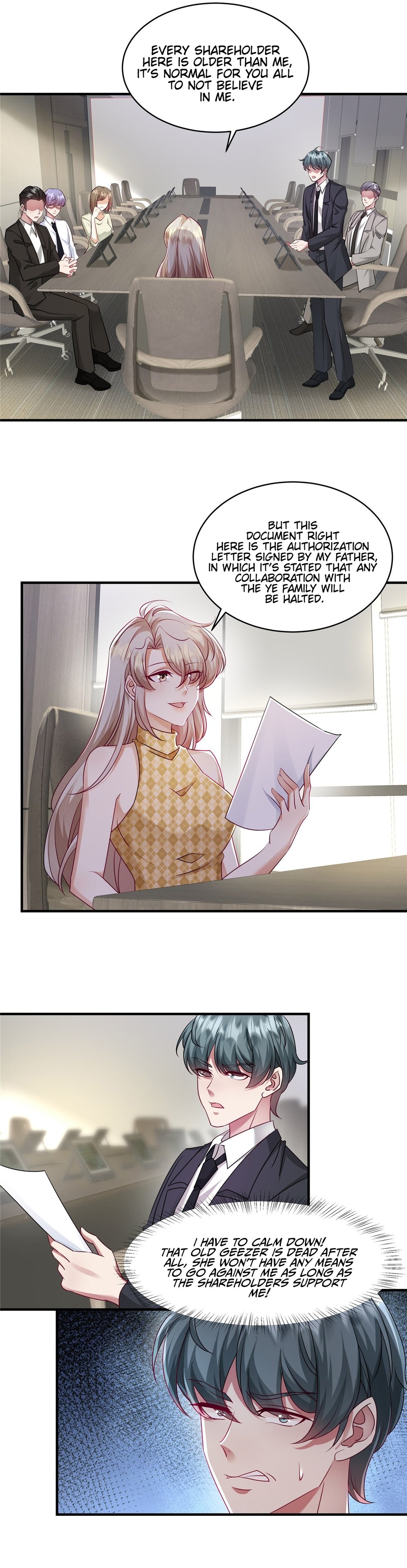 Reborn Tyrannical Slag: Pampering the Iceberg President Chapter 25 - page 3