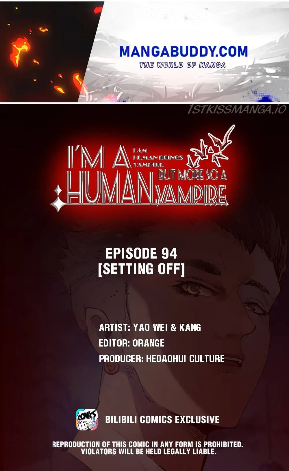 I’m a Human, but More of a Vampire Chapter 94 - page 1